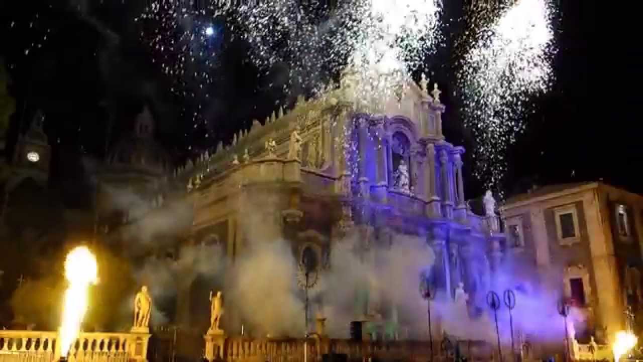 i fuochi del tre #accatania