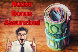bonus assunzioni
