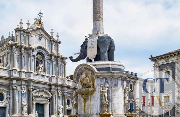 fontana dell'elefante, Catania